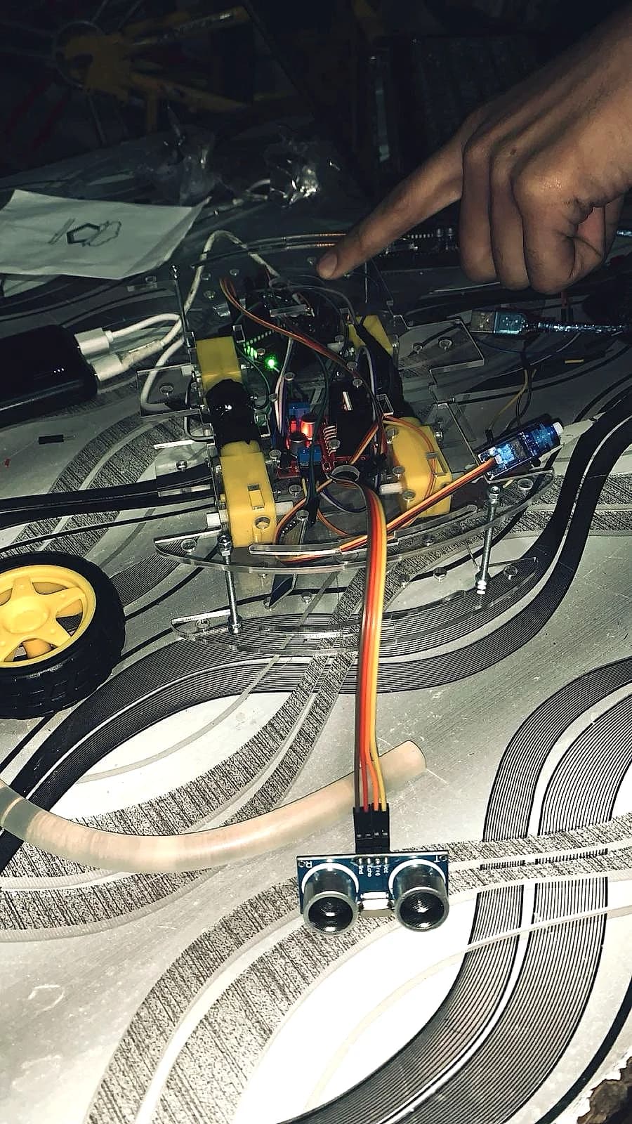 Wiring the brain: board, driver & sensor